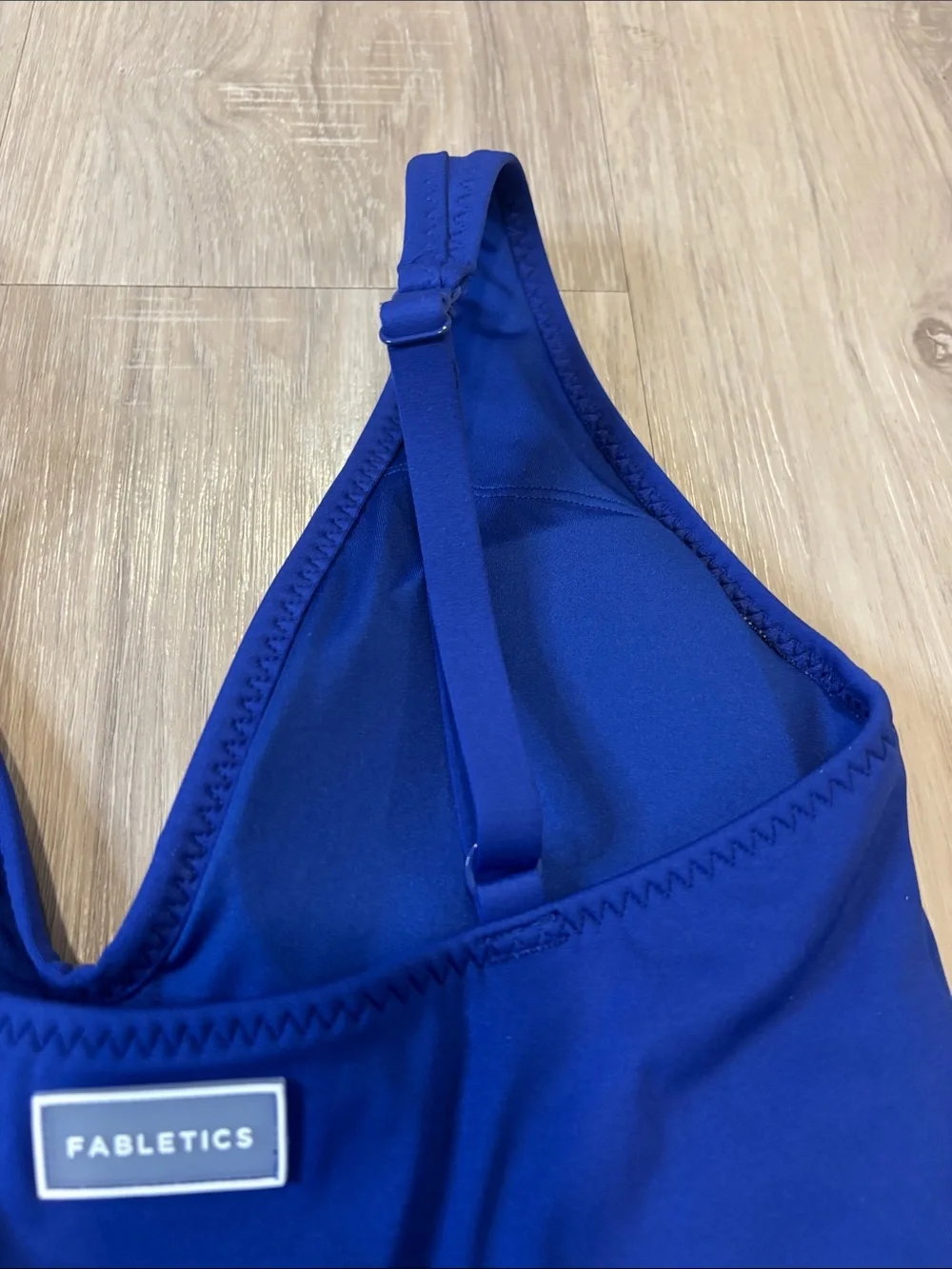 Fabletics NWT Seaside Cutout One-Piece Swimsuit XS Admiral Blue
